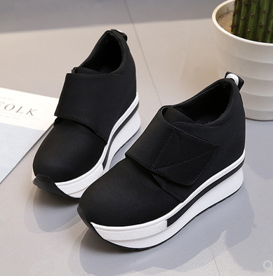 Zapatos de Lona para Mujer con Velcro y Plataforma Gruesa - Comodidad Invisible - Image 5