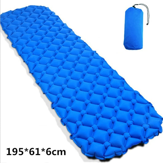 Colchón Inflable Doble para Camping y Playa - Cómodo Descanso al Aire Libre - Image 6