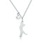 Collar de Plata Minimalista para Mujer con Detalle Animal