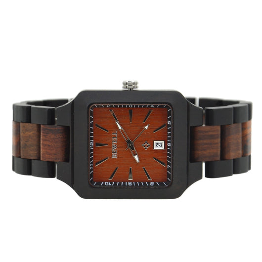 Reloj de Cuarzo para Hombre Estilo Europeo Bambú Elegante - Image 3