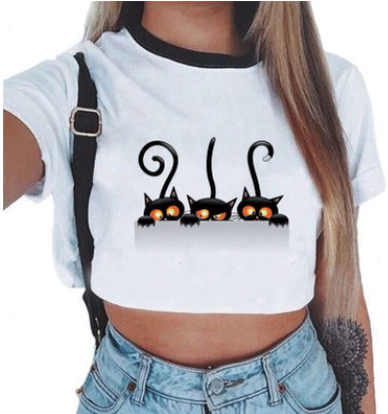 Playera Estampada Manga Corta con Diseño Explosión - Image 4