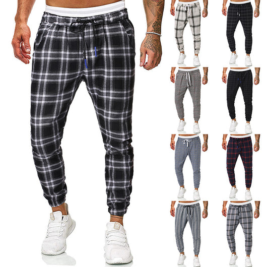 Pantalones Casuales a Cuadros - Comodidad y Estilo - Image 30