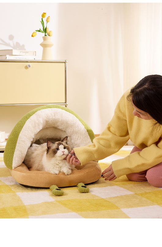 Cama Térmica Semicerrada para Gatos - Nido Acogedor tipo Caracol - Image 20