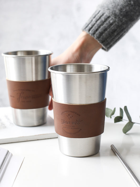 Taza Térmica de Acero Inoxidable con Tapa - Aislante para Café en Movimiento - Image 2