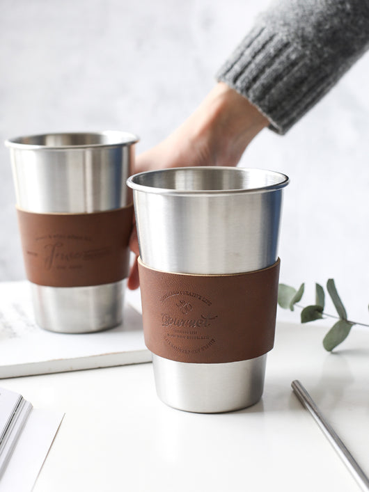 Taza Térmica de Acero Inoxidable con Tapa - Aislante para Café en Movimiento - Image 2
