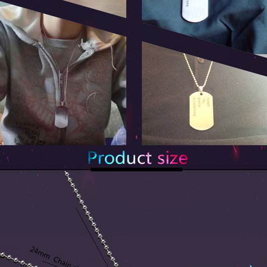 Collar de Acero Inoxidable para Hombre - Image 3