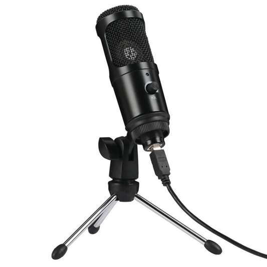 Micrófono Condensador USB de Estudio