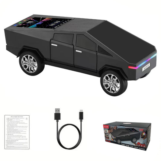 Parlante Portátil Bluetooth WS-580 con Pantalla Digital, Sonido HD y Radio FM