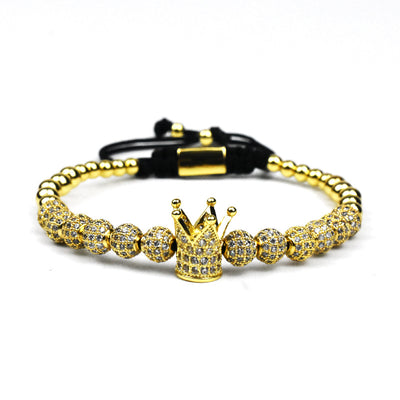 Pulsera Triangular Corona Delicada - Image 6