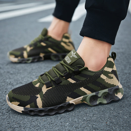 Zapatillas de Running Ultraligeras Camuflaje - Image 2