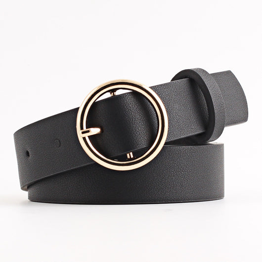 Cinturón para mujer con hebilla redonda ajustable - Image 12