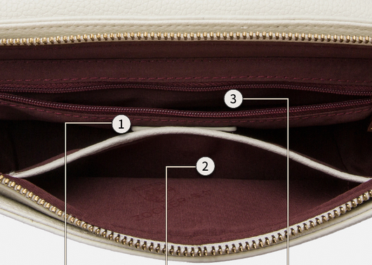 Bolso Bandolera de Cuero con Diseño Asimétrico - Image 13