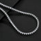 Men's and Women's Street-Style Rhinestone-studded Necklace 3mmx40cm