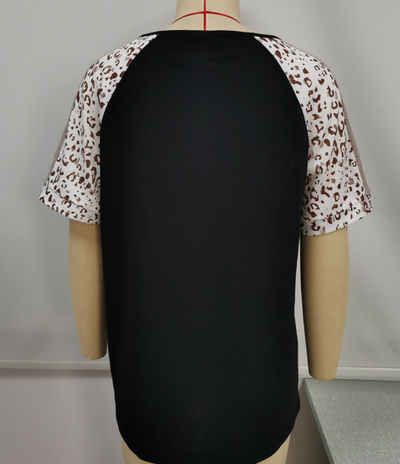 Blusa Raglan con Bloques de Color Estampados - Image 11