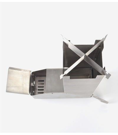 Parrilla Portátil de Acero Inoxidable para Exterior - Image 3
