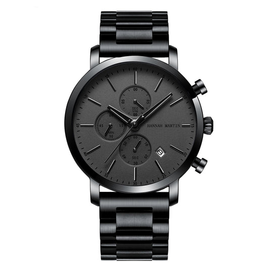 Reloj Empresarial Impermeable con Calendario para Hombre