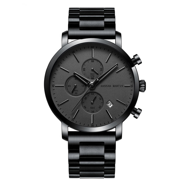 Reloj Empresarial Impermeable con Calendario para Hombre