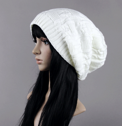 Gorro Tejido de Lana Doble Capa para Invierno - Mujer - Image 10