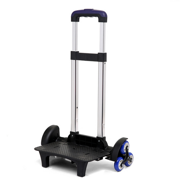 Carrito Trolley Infantil con Barra Extensible - Mochila Escolar 6 Ruedas