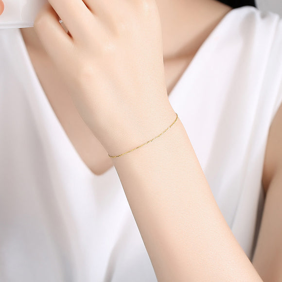 Pulsera de Oro Amarillo 14K para Mujer