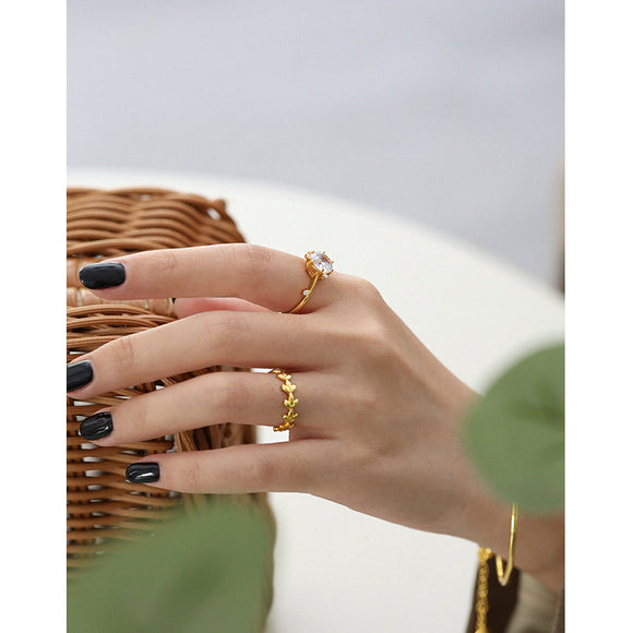 Anillo de Rama de Olivo