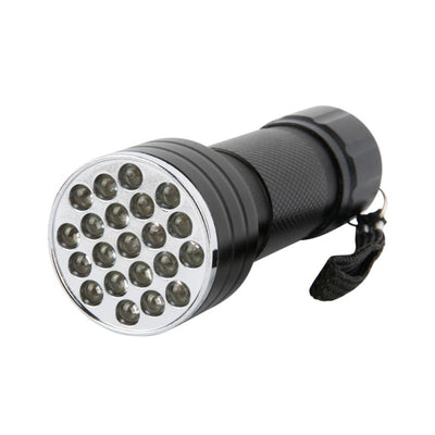 Linterna UV Ultravioleta 21 LED Aluminio - Detector de Seguridad Multifunción - Image 5