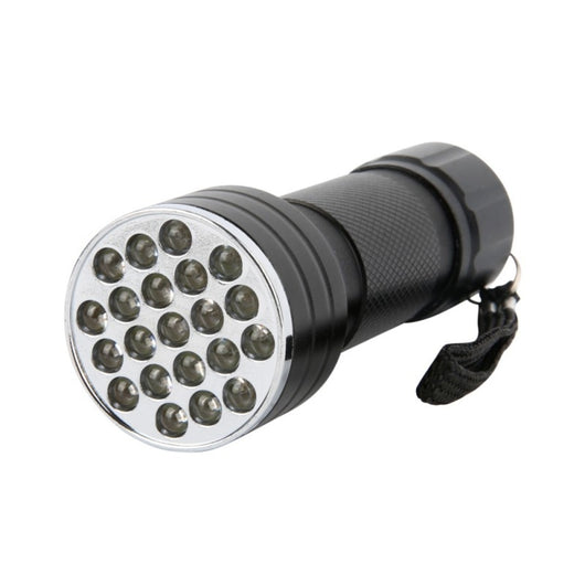Linterna UV Ultravioleta 21 LED Aluminio - Detector de Seguridad Multifunción - Image 5