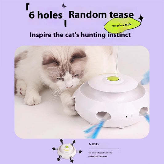 Juguete Interactivo Automático para Gatos - Entretenimiento Inteligente - Image 2