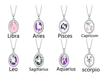 Collar Colgante de Constelaciones del Zodiaco - Image 4