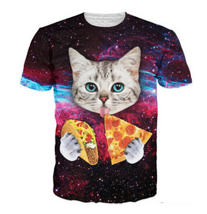 Playera Unisex Estampado Digital Creativo - Cómoda y Versátil para Verano - Image 9