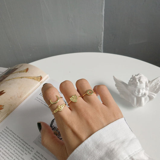Anillo de Plata Esterlina 925 Diseño Creativo y Moderno - Image 5