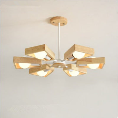 Lámpara Colgante de Madera para Dormitorio - Image 9