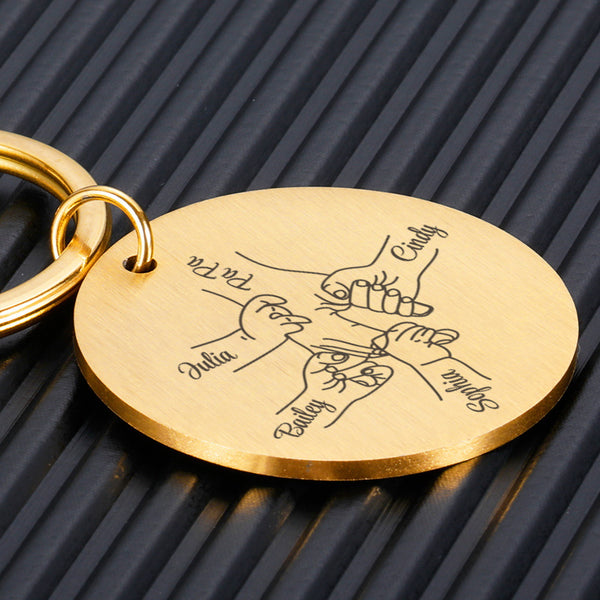 Llavero Personalizado para Papá - Grabado con Nombre - Image 3