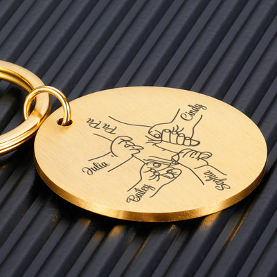 Llavero Personalizado para Papá - Grabado con Nombre - Image 3
