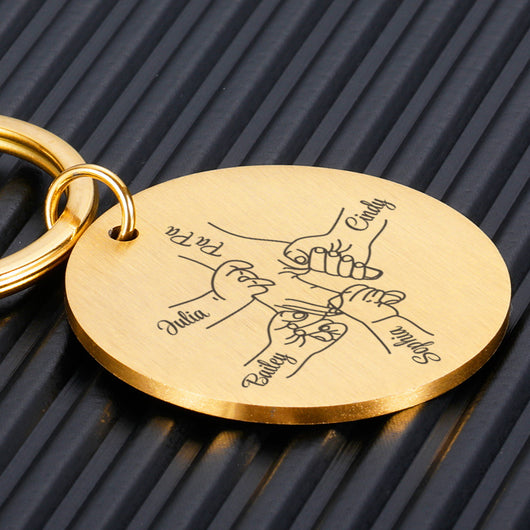 Llavero Personalizado para Papá - Grabado con Nombre - Image 3