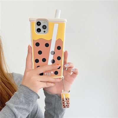 Funda de Celular Té de Perla 3D en Silicona - Image 7