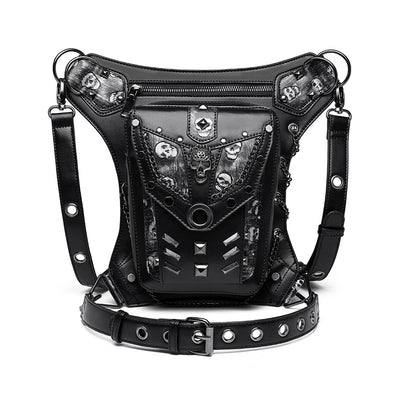 Bolso Messenger de Calavera para Dama - Diseño Único de Hombro Único - Image 4