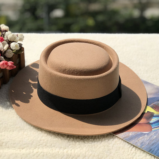 Sombrero de Fieltro de Lana para Otoño e Invierno - Image 3