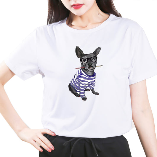Camiseta Unisex con Estampado de Bulldog Francés - Diseño Versátil - Image 11