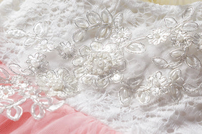 Vestido de Novia Encaje Voluminoso Espalda Descubierta - Image 13