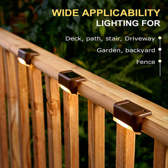 Lámpara Solar de Pared para Escaleras y Patios