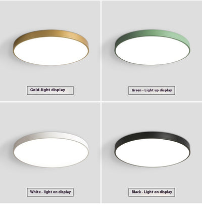 Lámpara de Techo LED Redonda Minimalista para Sala de Estar - Image 56