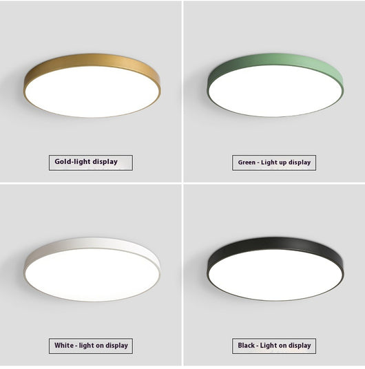 Lámpara de Techo LED Redonda Minimalista para Sala de Estar - Image 56