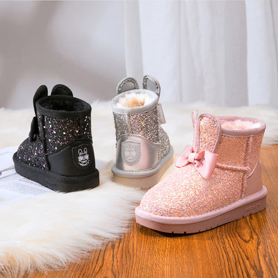 Botas de Nieve Cálidas para Niños en Algodón - Diseño Simple y Funcional - Image 3