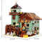 Casa de Pescador con Vista Callejera - Set de Bloques de Construcción para Niñas