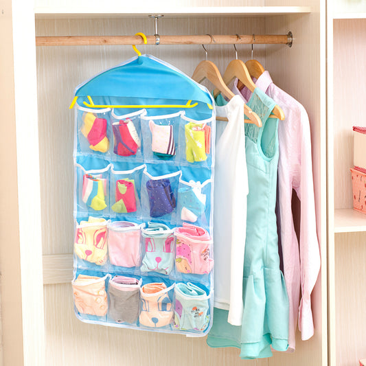 Organizador Colgante de 6 Compartimentos para Ropa y Calcetines