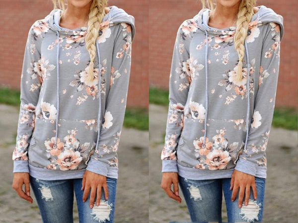 Sudadera con Capucha Estampada Slim Fit