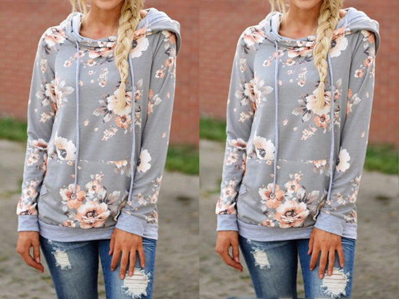 Sudadera con Capucha Estampada Slim Fit