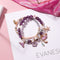 Whale tail bracelet double elastic personality retro flower starfish national wind jewelry D Morado