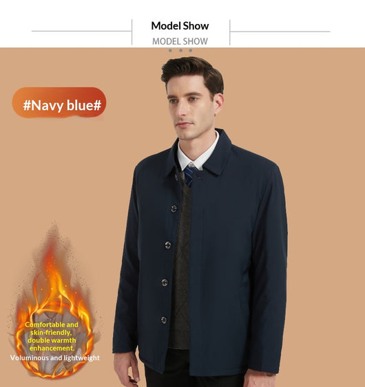 Chaqueta Acolchada de Grafeno para Hombre - Invierno y Otoño - Image 19